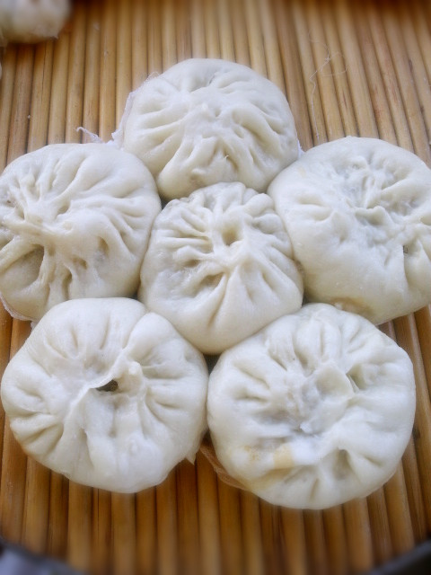 大头菜粉条包子步骤16
