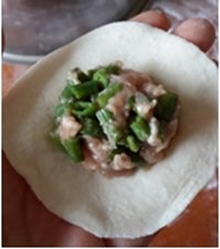 豇豆猪肉包子步骤5