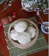 豇豆猪肉包子步骤7