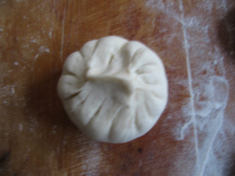 秋荠菜猪肉包子步骤18