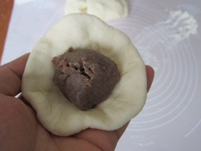 豆沙小猪包步骤6