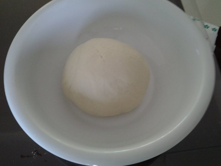 青菜木耳鸡蛋包子步骤2