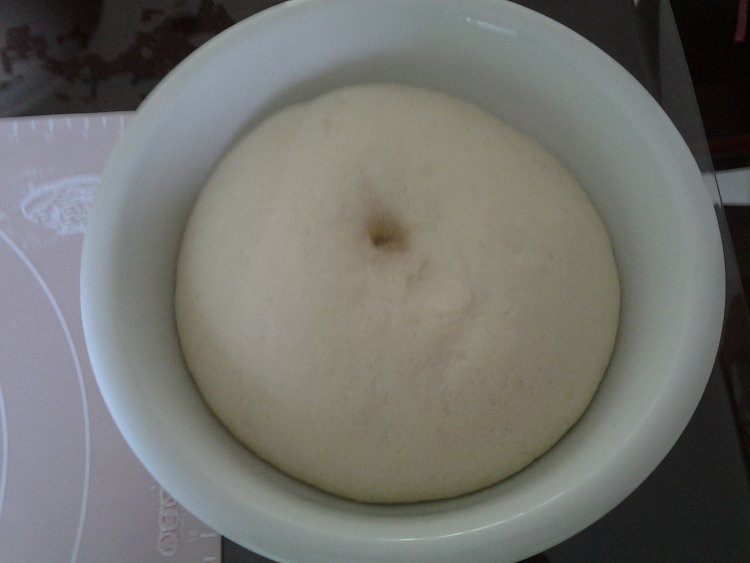 青菜木耳鸡蛋包子步骤9
