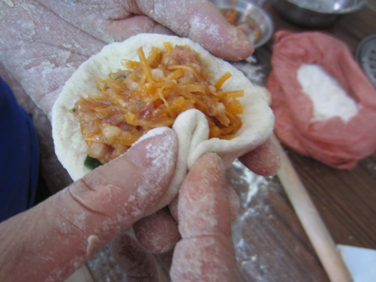 胡萝卜肉包子步骤15