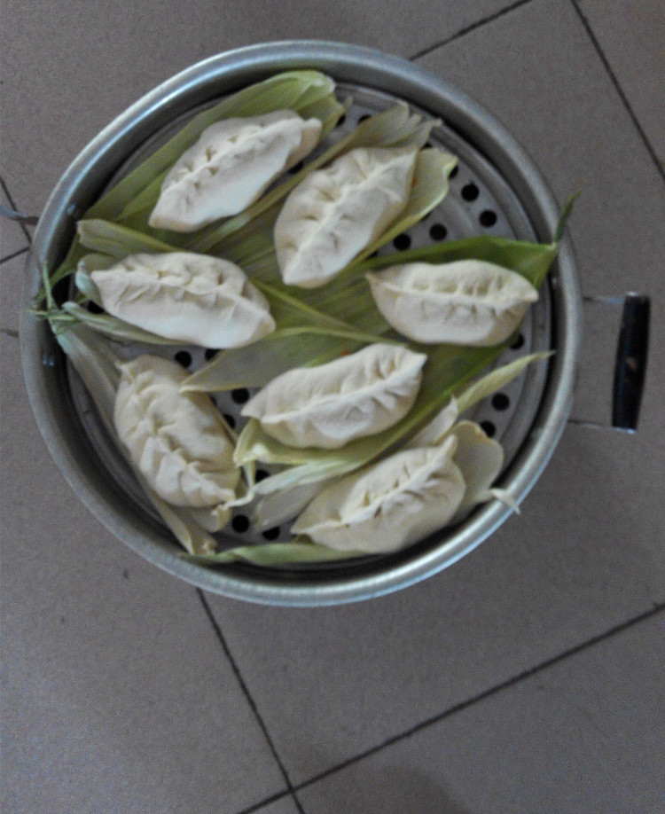 胡萝卜肉馅蒸包步骤4