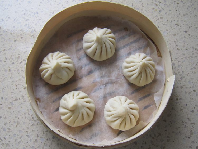 发面小笼蒸包步骤13