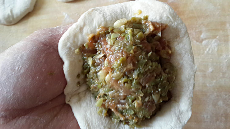 扁豆馅包子步骤11