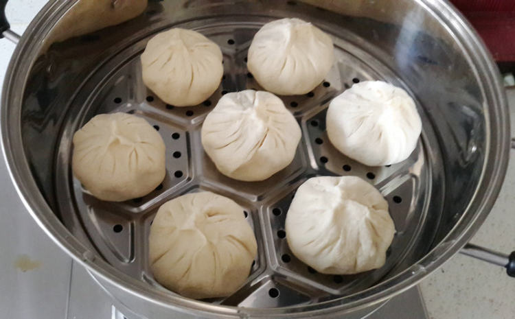 扁豆馅包子步骤13