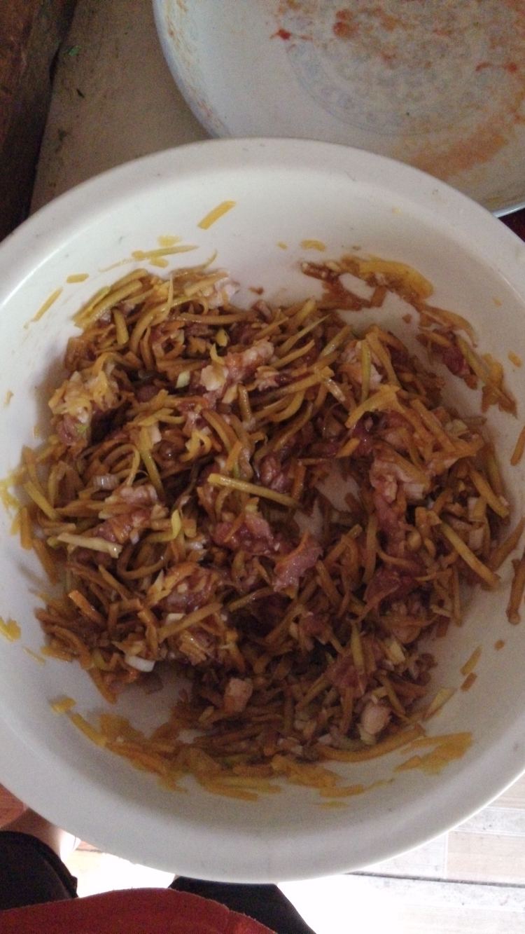 南瓜肉馅包子步骤6