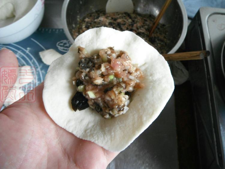 黑木耳香菇猪肉包步骤15