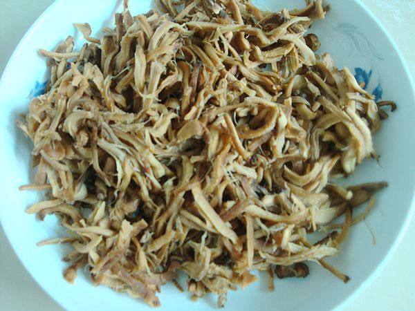 香菇菌脚包步骤2