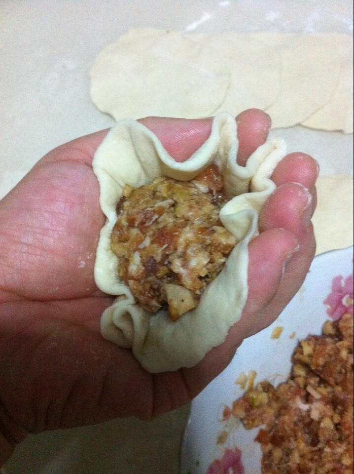 莲藕猪肉包步骤15