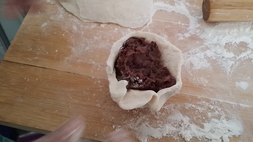 蒸豆包步骤5