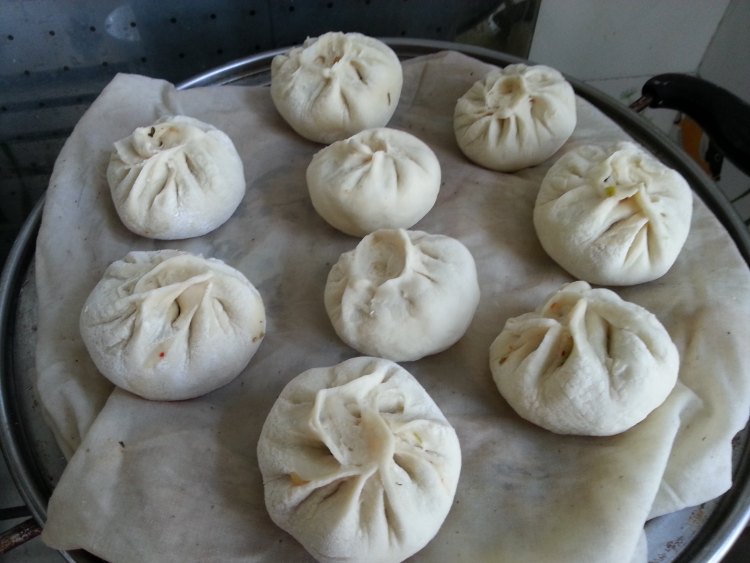 干觅菜肉包步骤12