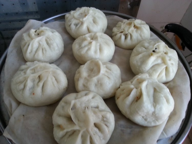 干觅菜肉包步骤13