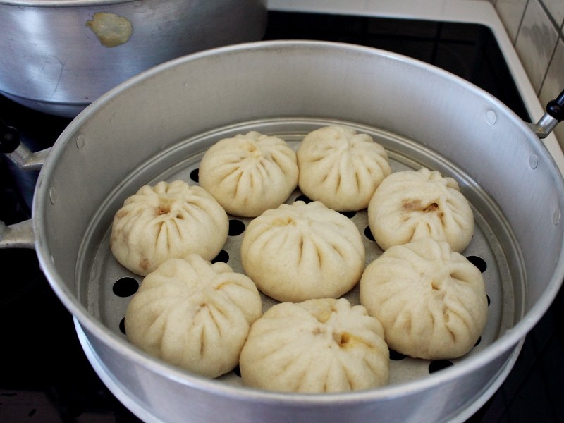 菜肉大包子步骤9