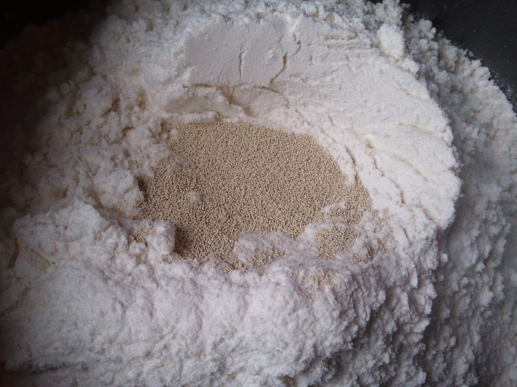 香菇素菜包子步骤2