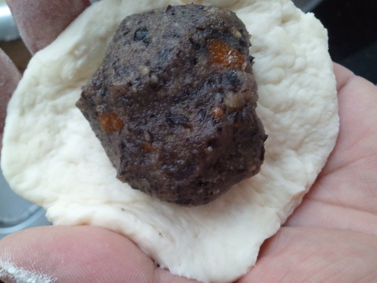 红豆沙馅包子步骤3