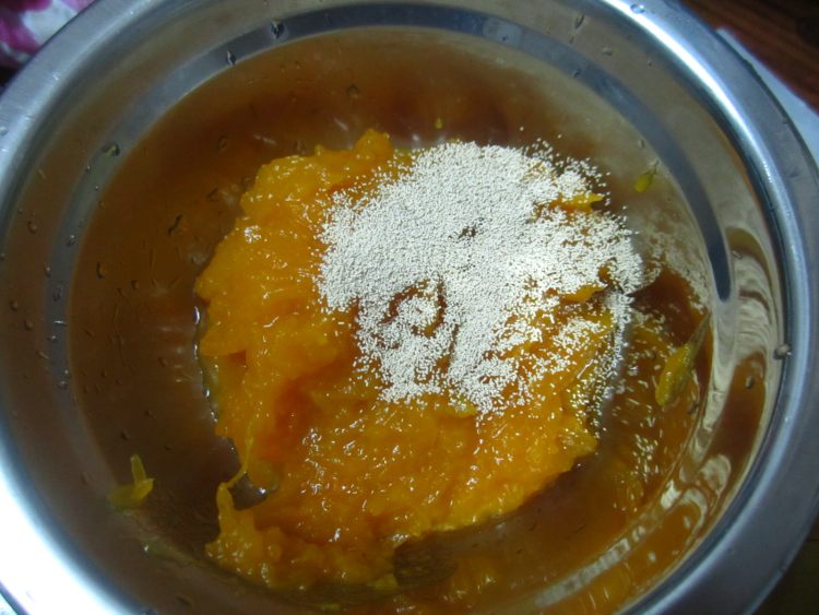 南瓜水律菜包步骤3