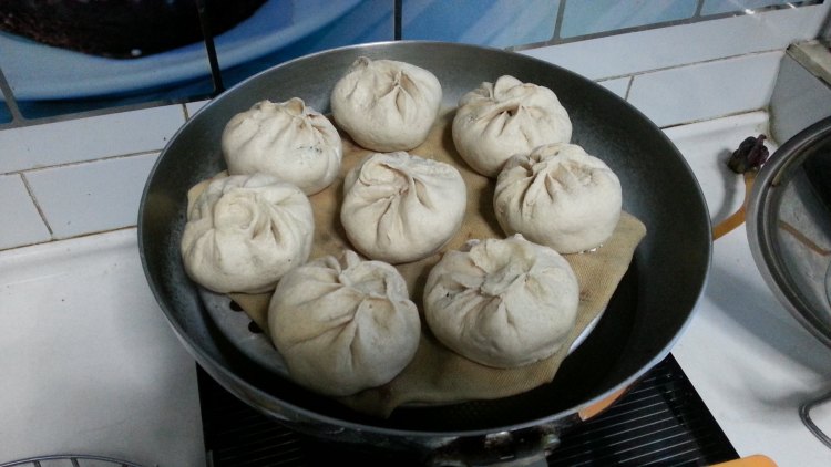 全麦香菇白菜包子步骤10
