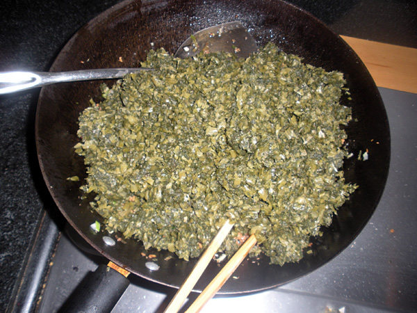 腌雪里红羊肉包子步骤20