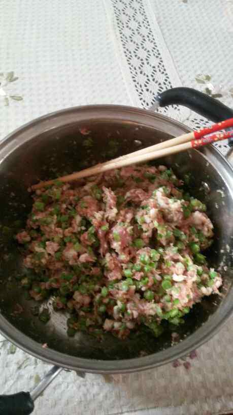 豇豆肉包步骤6