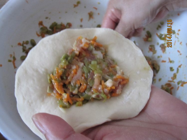 芸豆胡萝卜包子步骤4