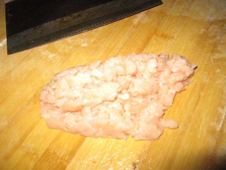 鸡肉茄子蒸包步骤4