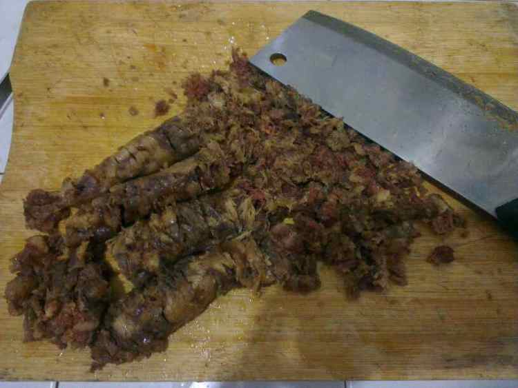 肉菜香菇南瓜包子步骤3