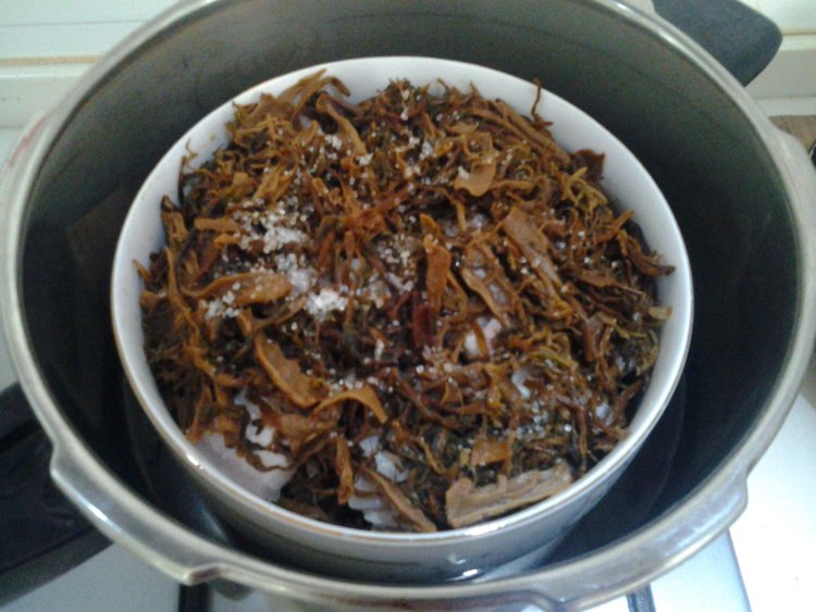 梅干菜包步骤5