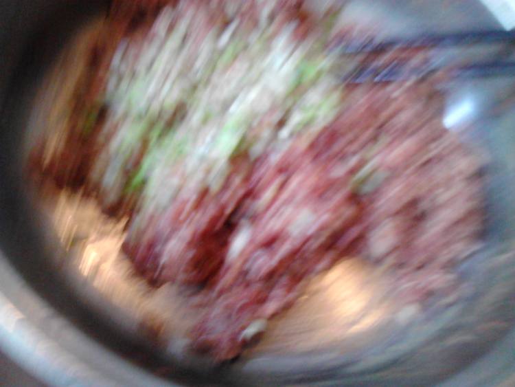 牛肉白萝卜馅包子步骤3