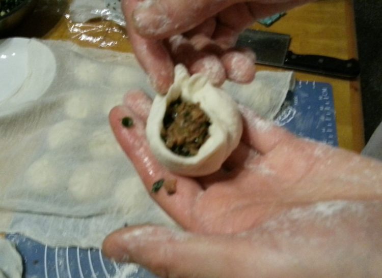 香菇酱肉包步骤15