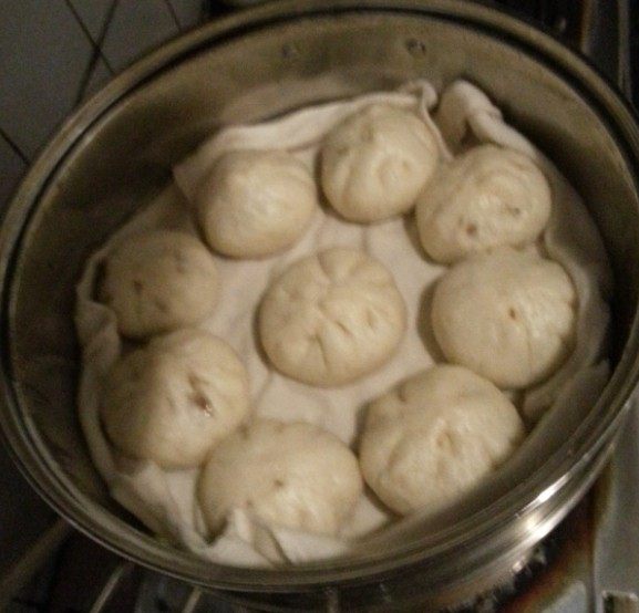 香菇酱肉包步骤17