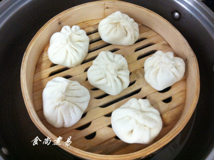 鲜肉芥菜包步骤20