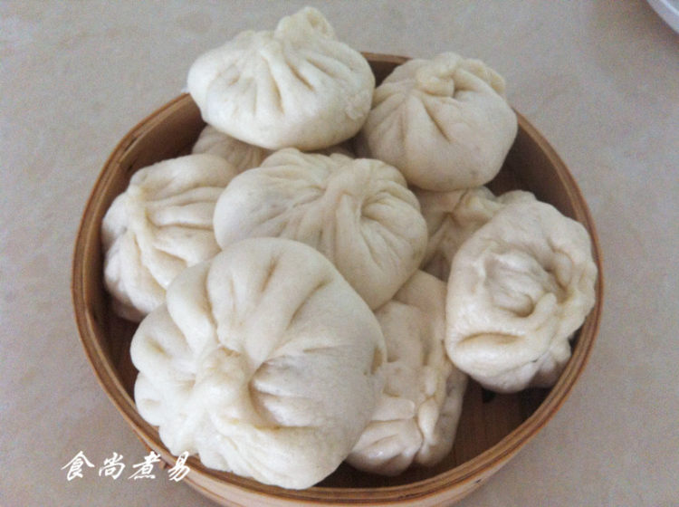 鲜肉芥菜包步骤21