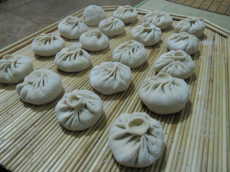胡萝卜肉蒸包步骤12
