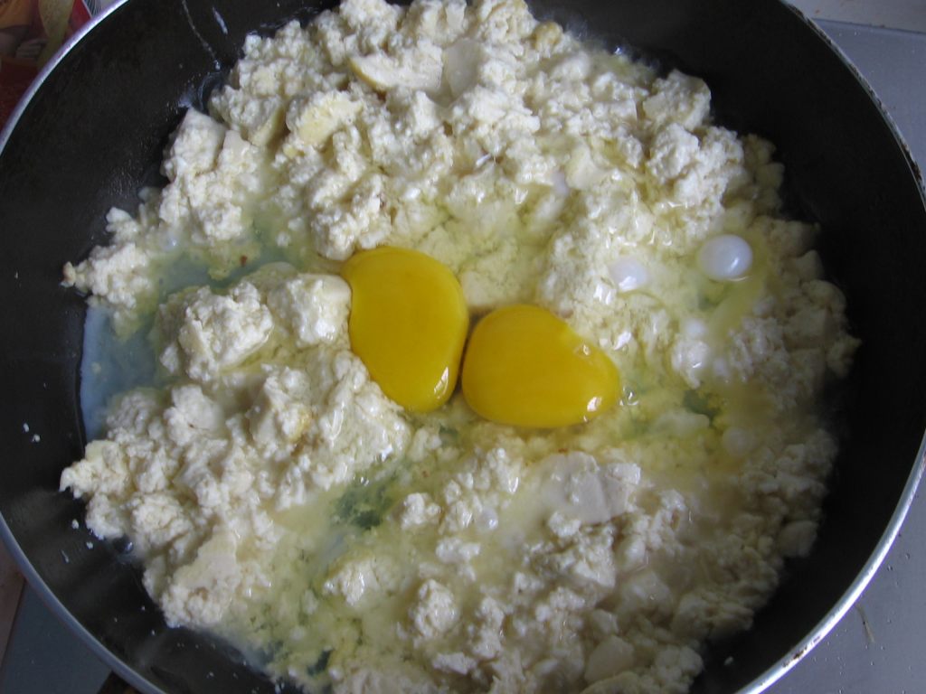 鸡蛋豆腐生煎包步骤5