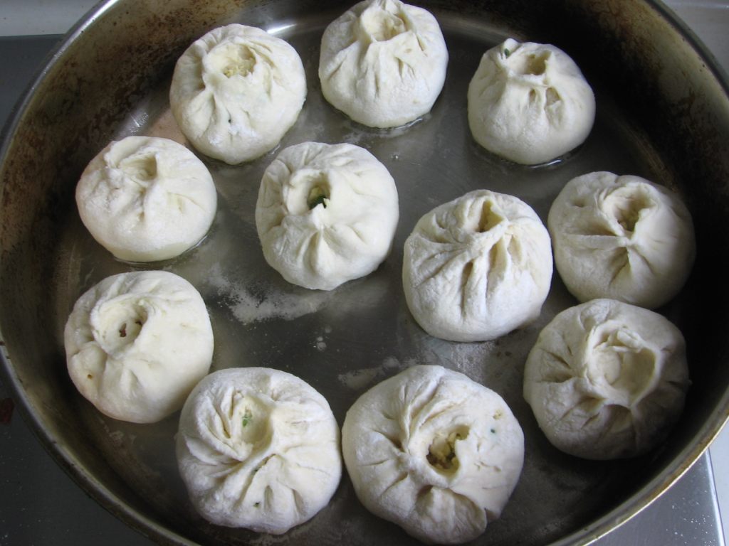 鸡蛋豆腐生煎包步骤16