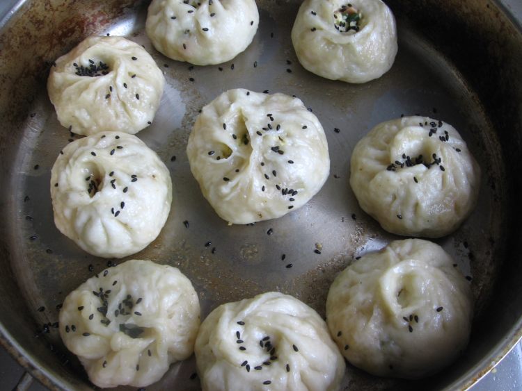 鸡蛋豆腐生煎包步骤20
