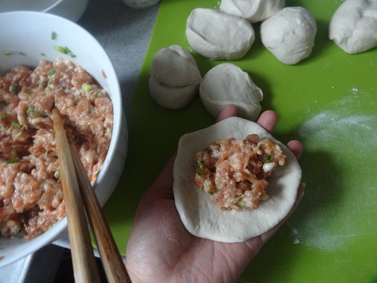 荞麦肉包步骤12