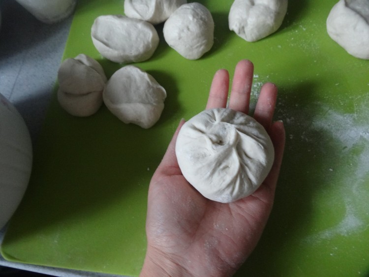 荞麦肉包步骤13