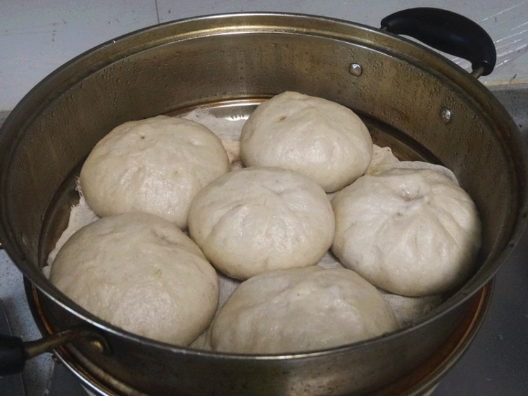 荞麦肉包步骤15