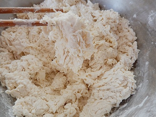 豆角肉末包子步骤2