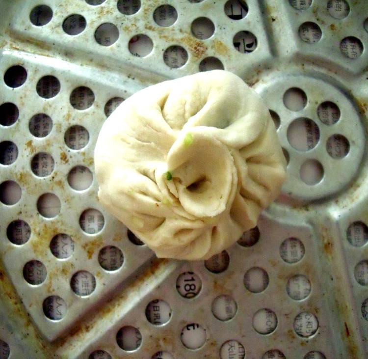 莲花白包子步骤15
