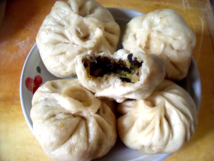 莲花白包子步骤17
