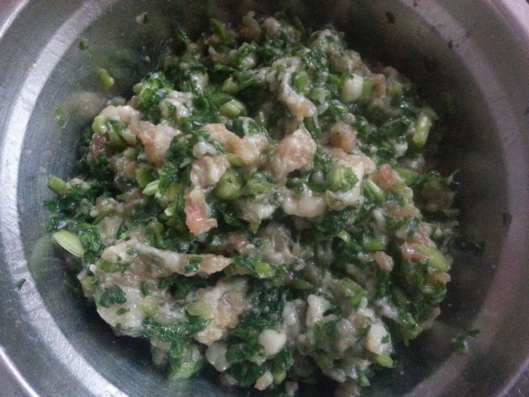 青菜肉包步骤5