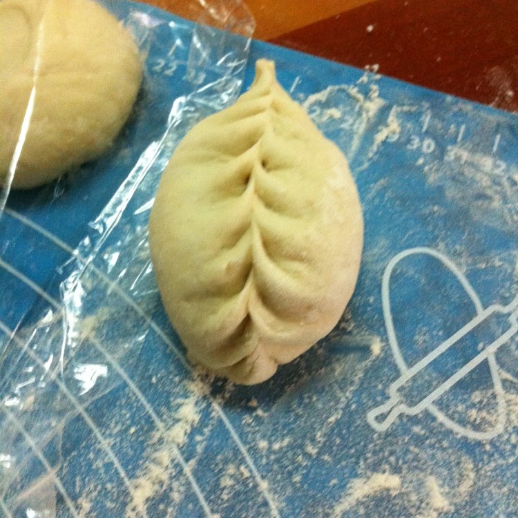 芹香猪肉柳叶包步骤12