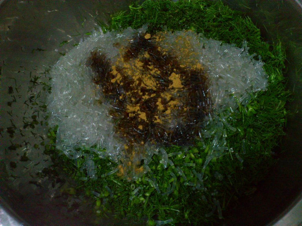 茴香粉条大包步骤9
