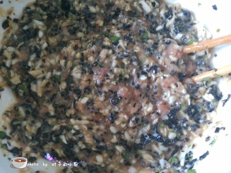 木耳白菜猪肉包子步骤9