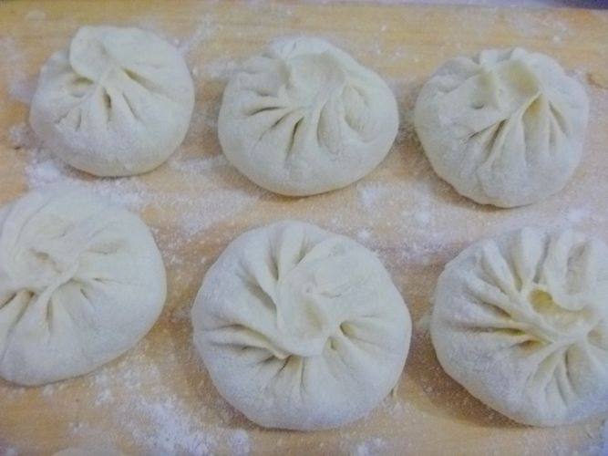 韭菜鸡蛋大包步骤10